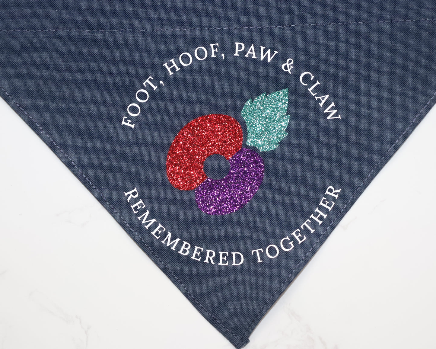 Foot, Hoof, Paw & Claw Remembrance Bandana