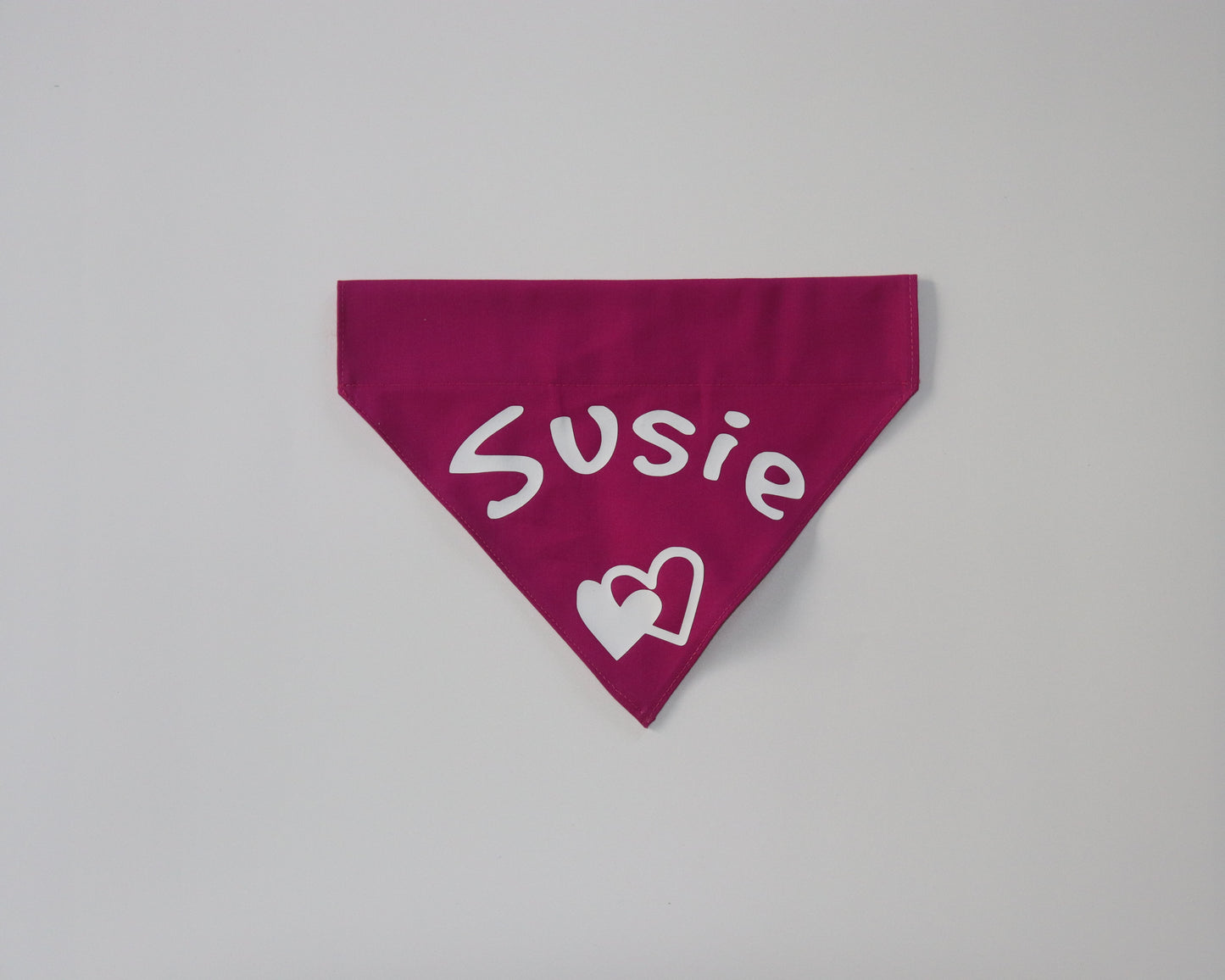 Personalised Pet Bandana - Hearts