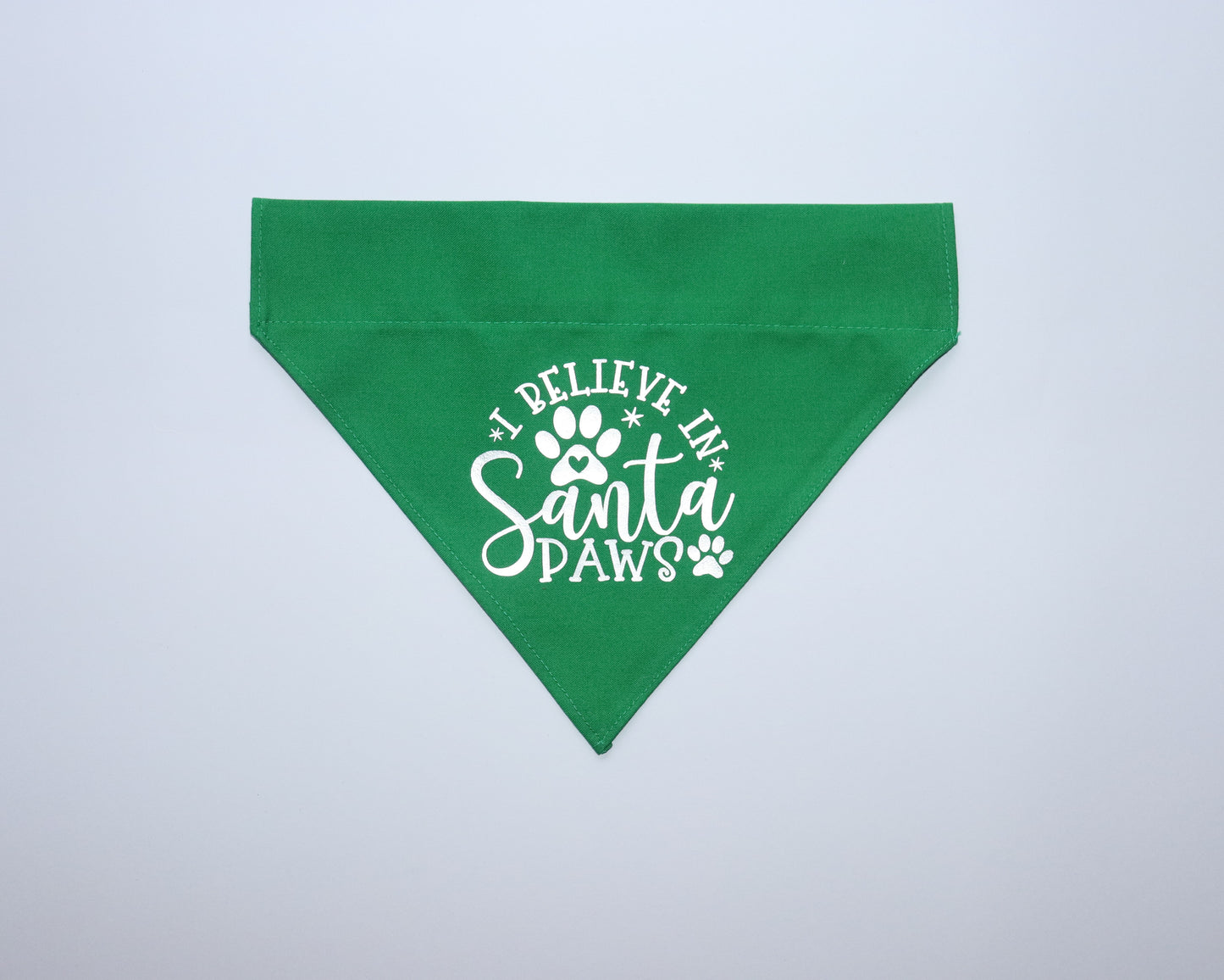 I Believe in Santa Paws – Christmas Dog Bandana