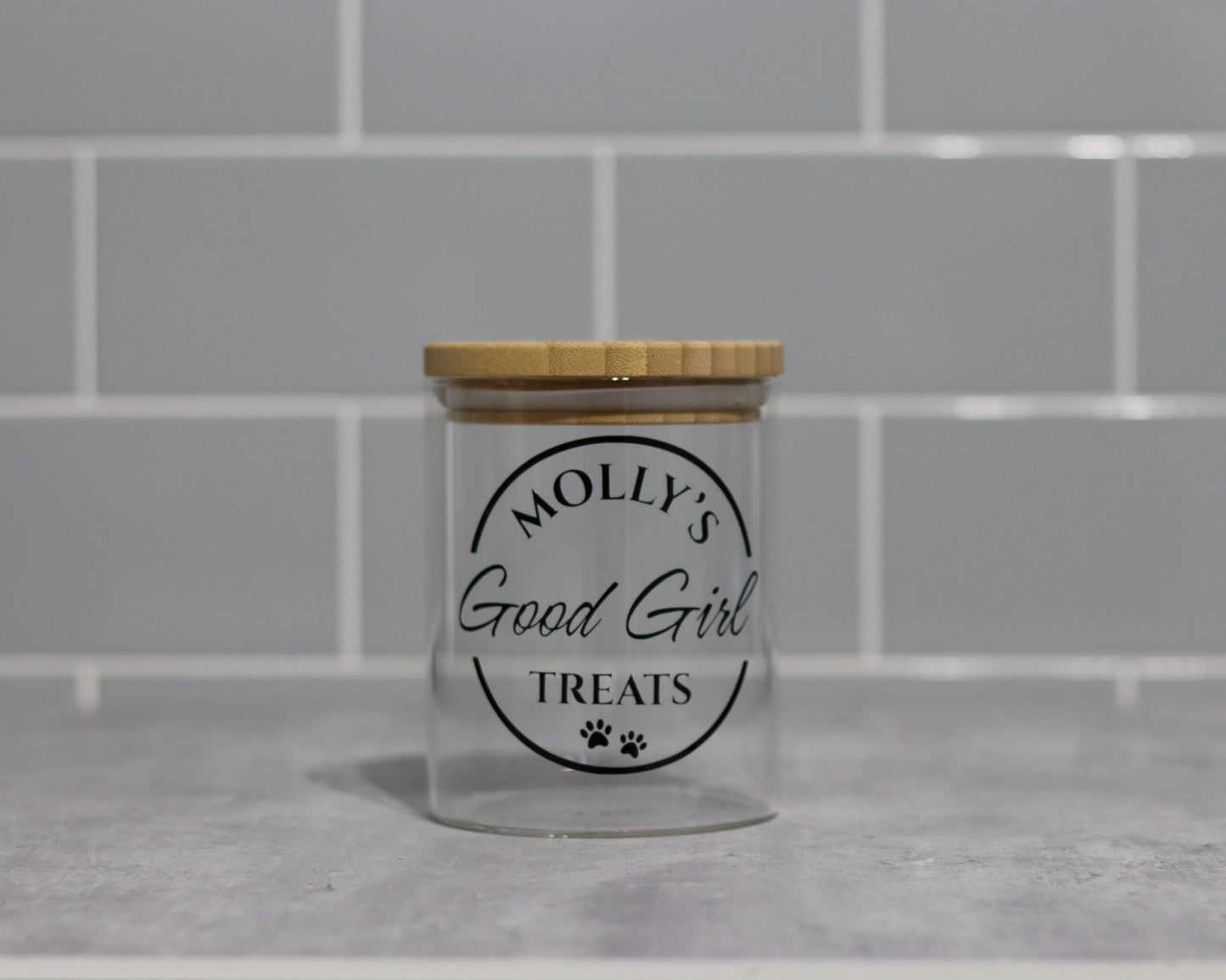 Good Girl Dog Treat Storage Jar