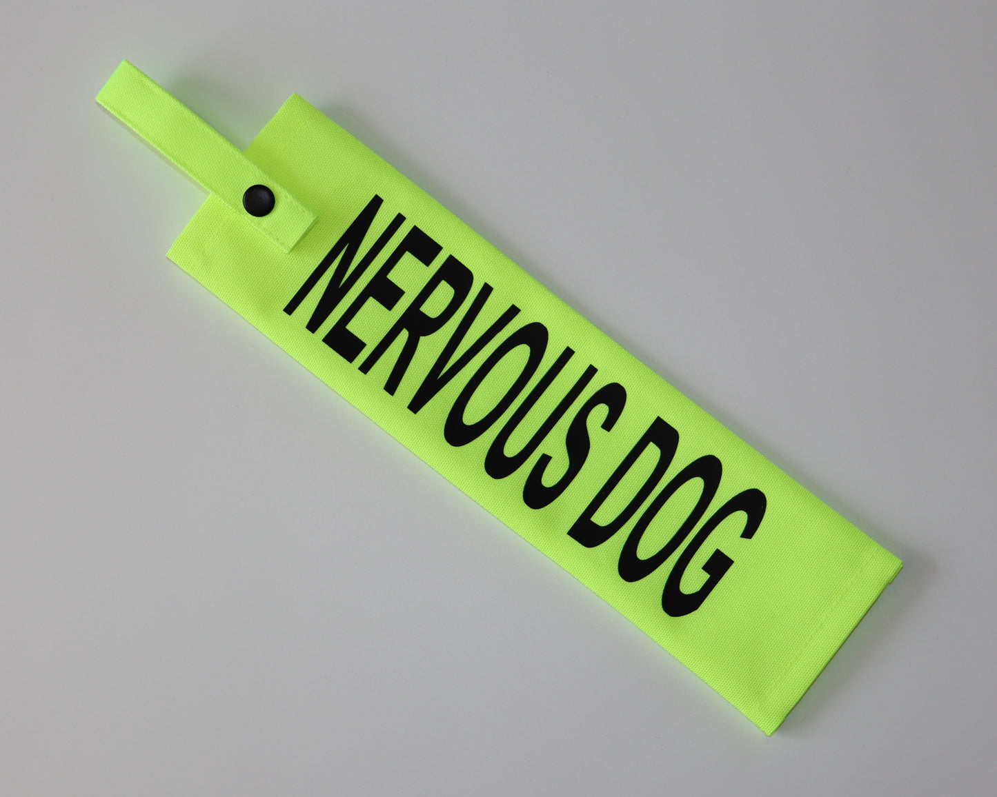 Nervous Dog Fluorescent Dog Lead Sleeve