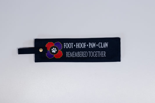 Foot Hoof Paw & Claw Remembrance Lead Sleeve