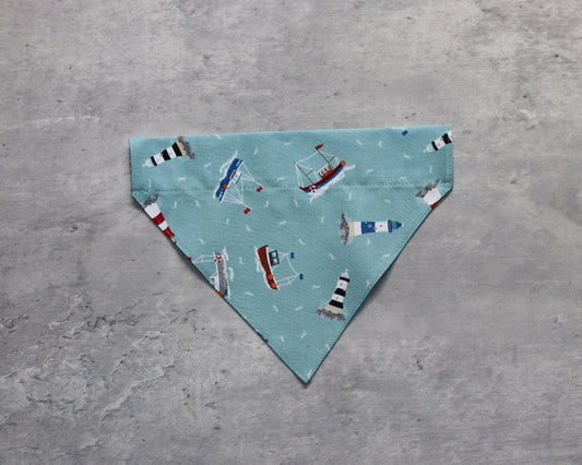 Coastal Compass – Nautical Adventure Bandana