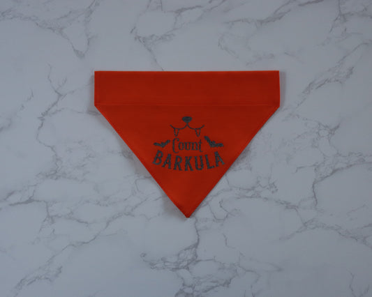 Count Barkula – Halloween Dog Bandana