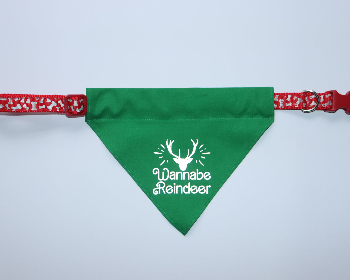 Wannabe Reindeer – Holiday Dog Bandana