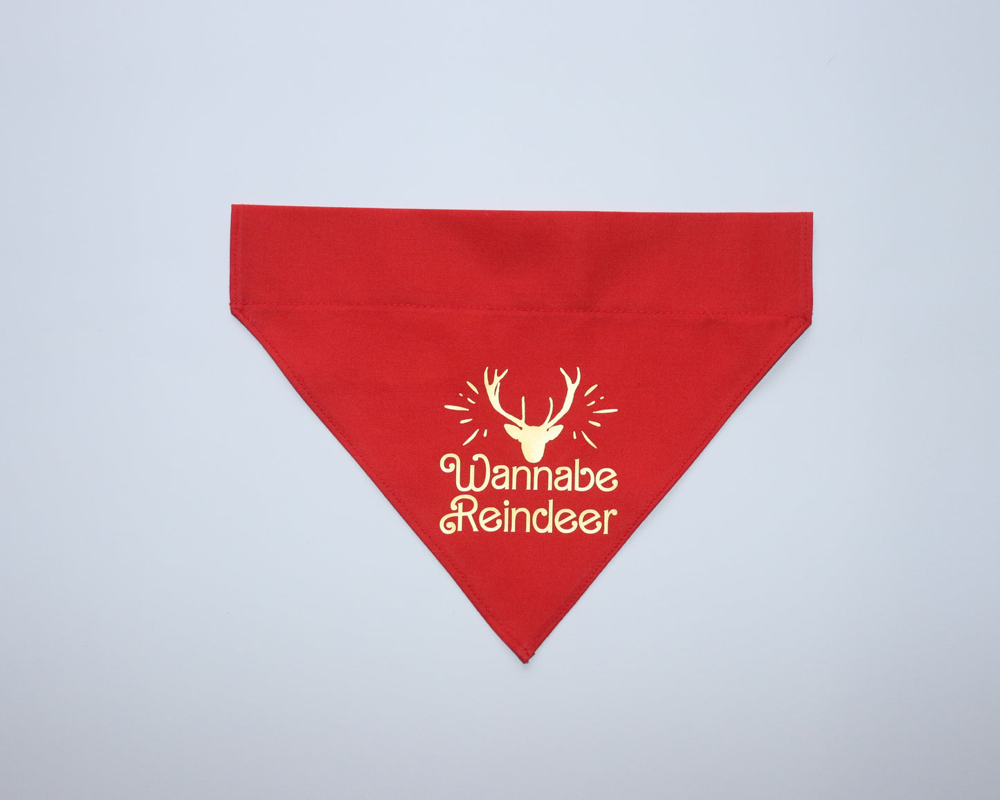Wannabe Reindeer – Holiday Dog Bandana