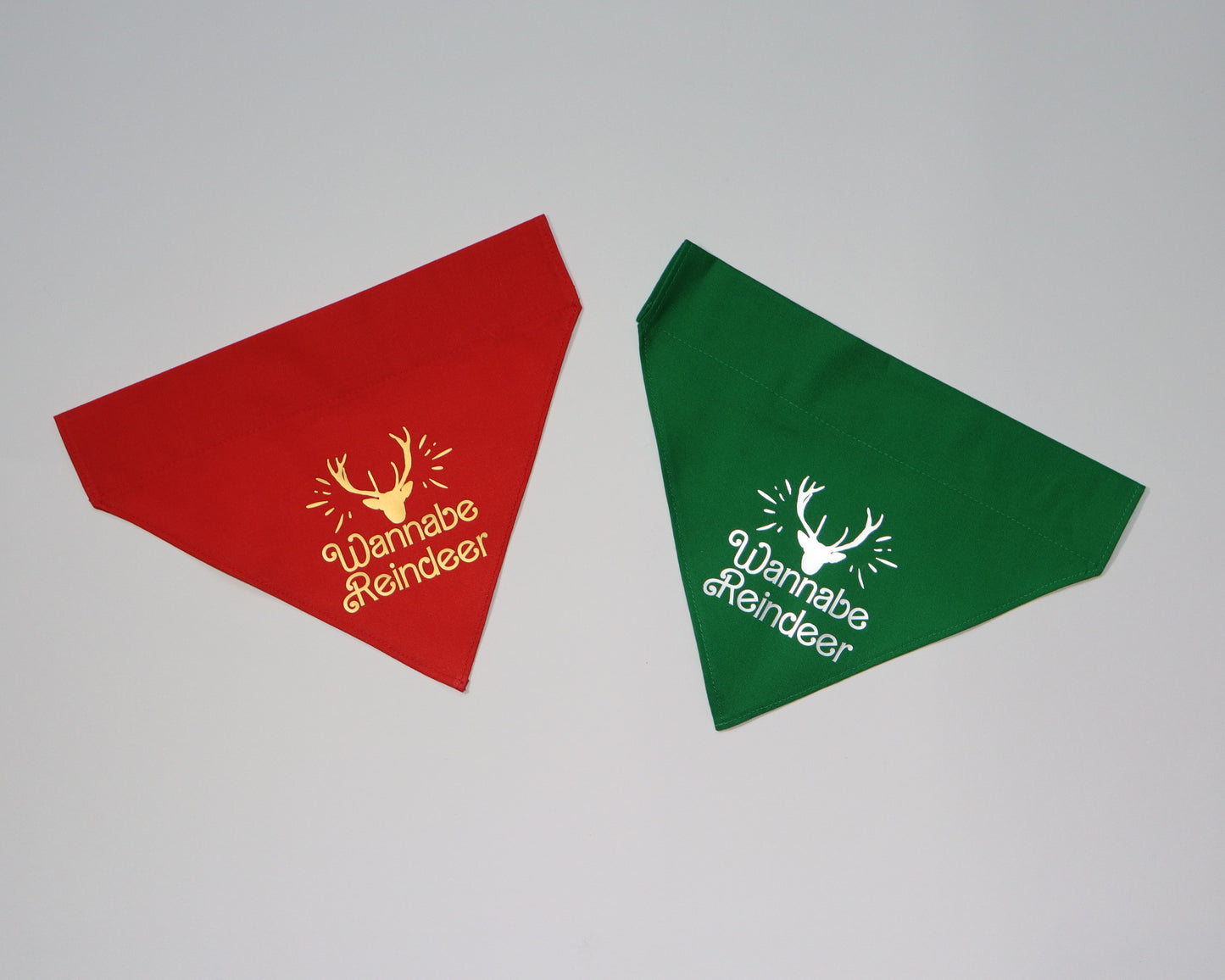 Wannabe Reindeer – Holiday Dog Bandana