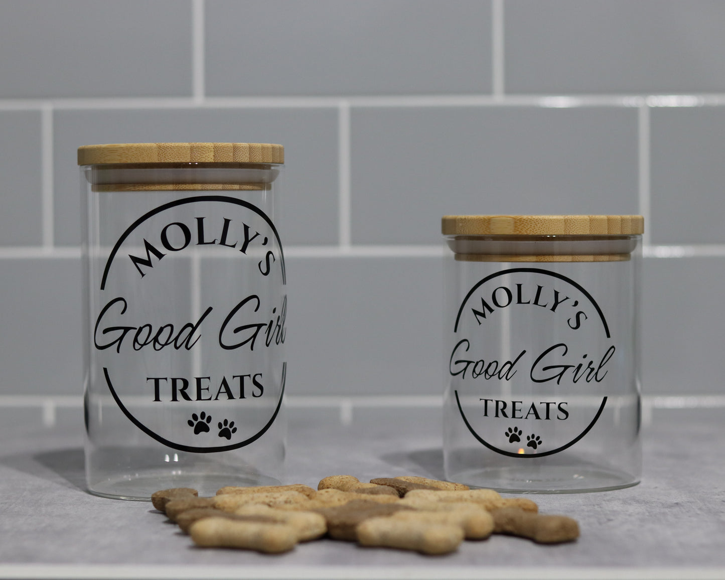 Good Girl Dog Treat Storage Jar