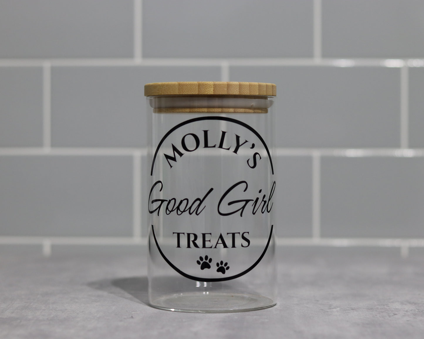 Good Girl Dog Treat Storage Jar