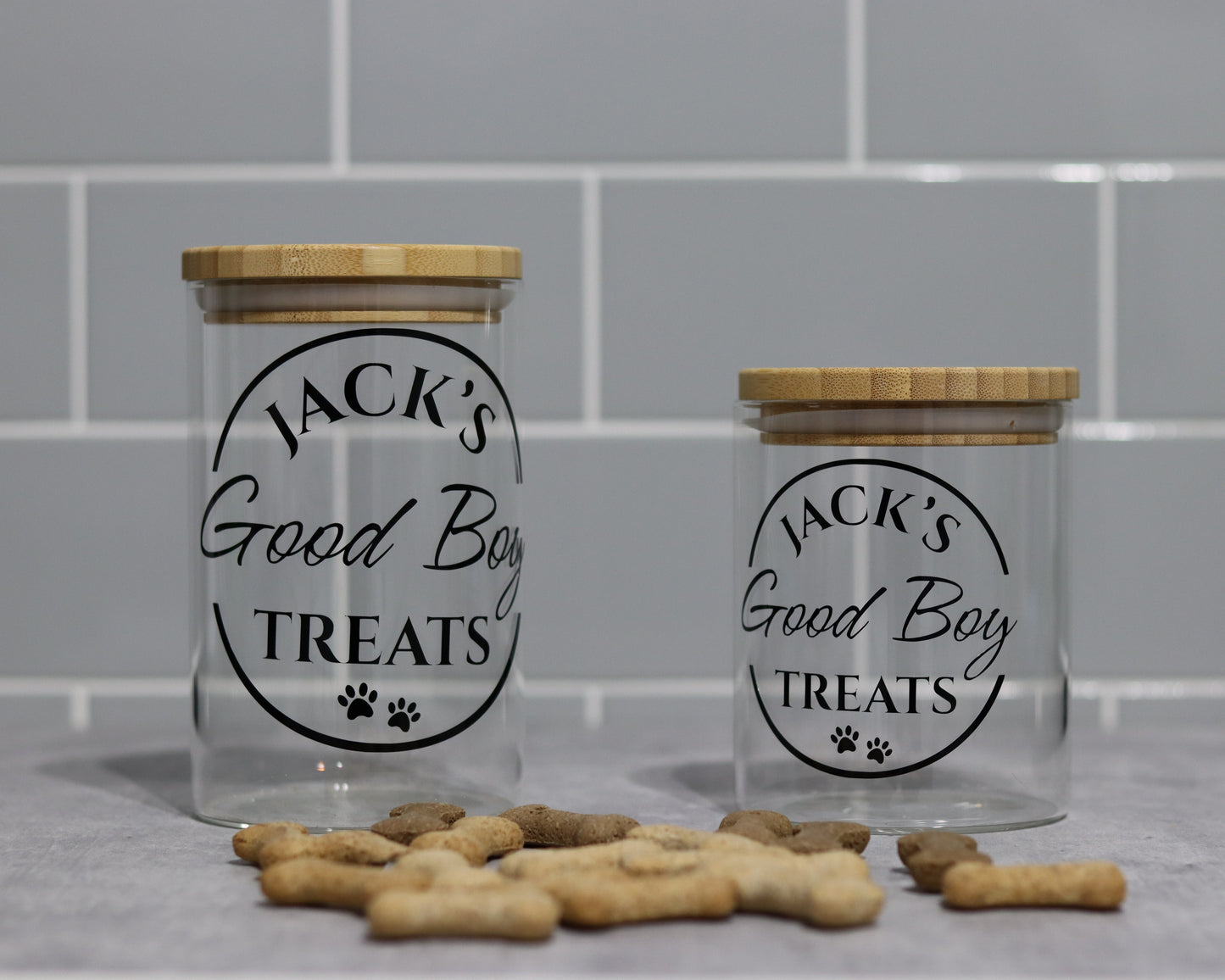 Good Boy Dog Treat Storage Jar