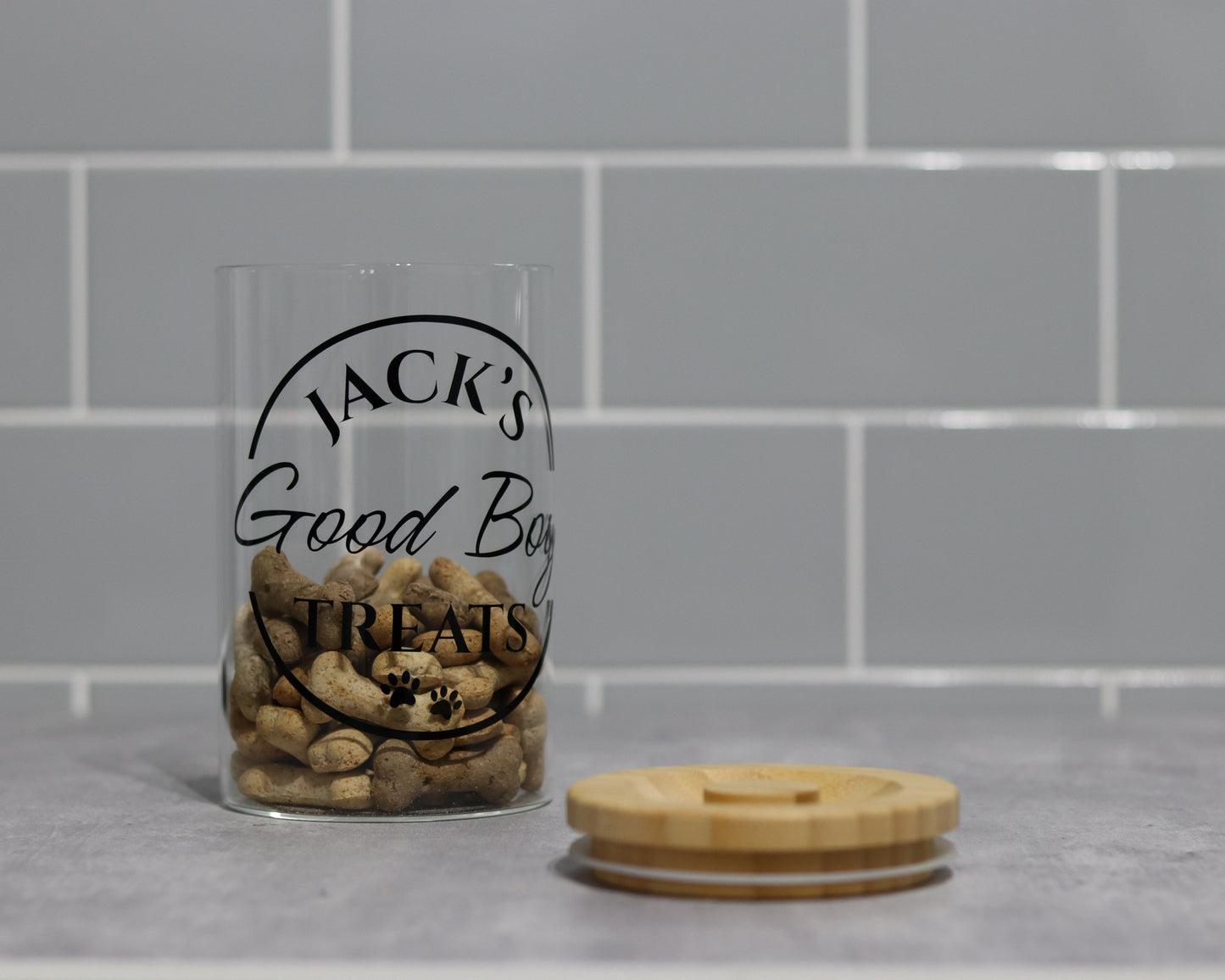 Good Boy Dog Treat Storage Jar