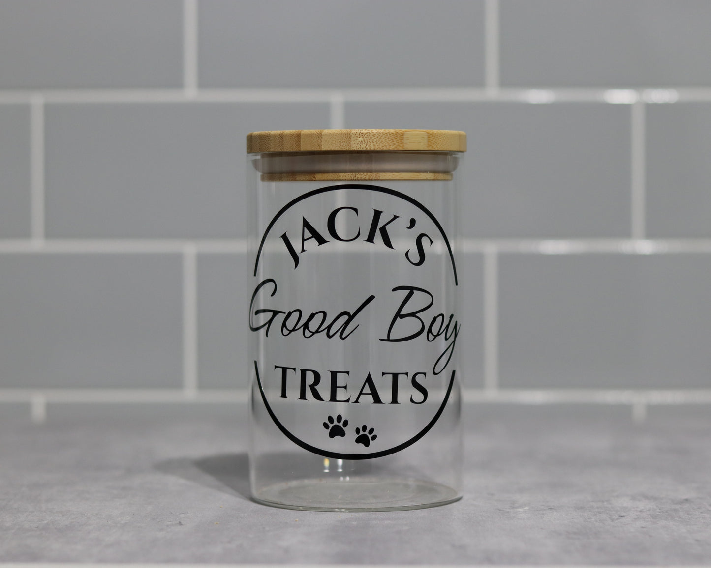 Good Boy Dog Treat Storage Jar