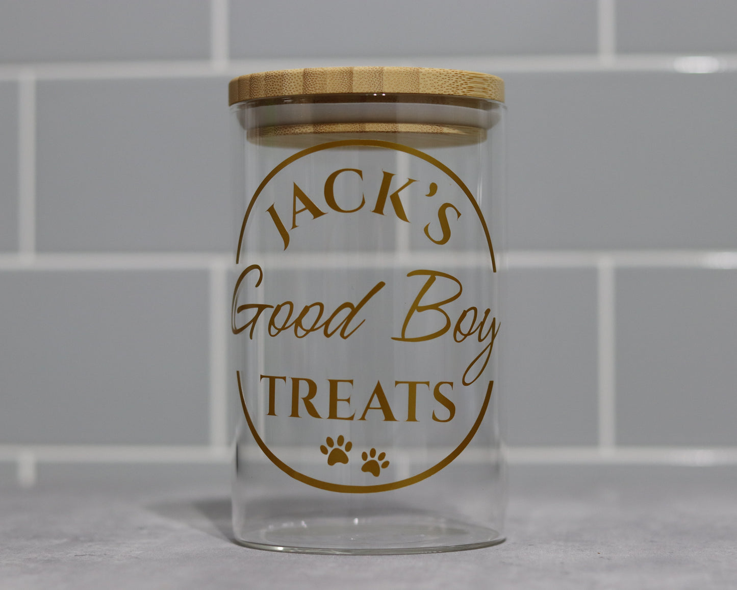 Good Boy Dog Treat Storage Jar