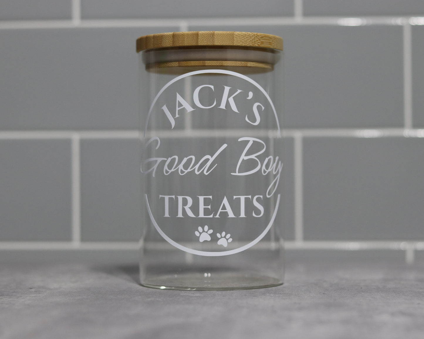 Good Boy Dog Treat Storage Jar
