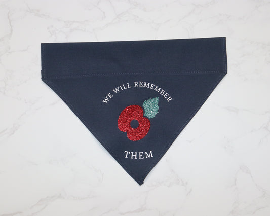 We Will Remember – Remembrance Bandana