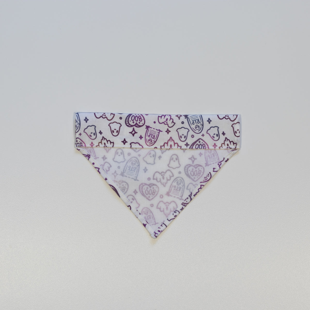 Spooky Sweet Pastel Ghost Dog Bandana